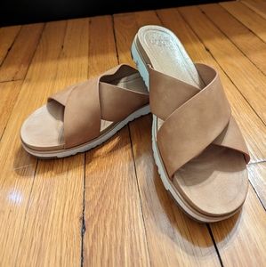 Ugg leather women's sandals / mules